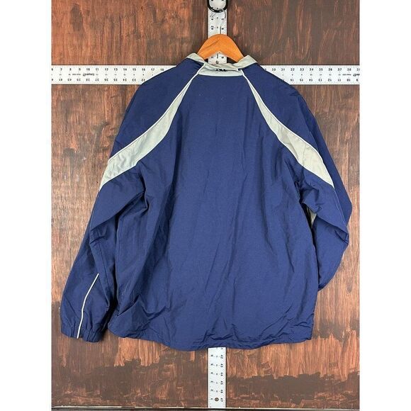 New York Yankees Majestic Jacket Authentic MLB Vintage Navy Blue Men XL Nylon NY - Picture 9 of 9